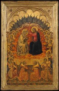 De kroning van de Maagd, ca. 1380 door Niccolo di Buonaccorso