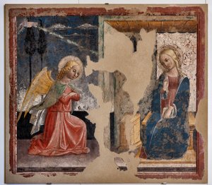 Annunciatie, XV eeuw door Niccolo di Liberatore