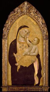 Maagd en kind door Niccolo di Pietro Gerini