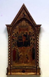 De kroning van de Maagd door Niccolo di Tommaso
