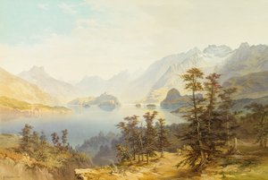 Lake Manapouri, Zuidereiland, Nieuw-Zeeland