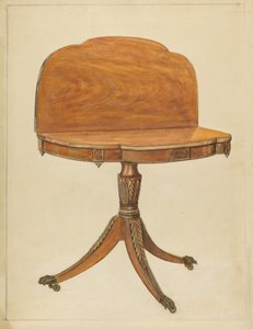 Kaarttafel door Nicholas Gorid