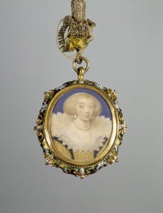 Een Dame van het Hof van Koningin Elizabeth