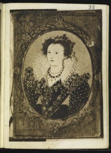 Koningin Elizabeth I (miniatuur) door Nicholas Hilliard