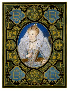 Koningin Elizabeth I, 16e eeuw, 1896 door Nicholas Hilliard