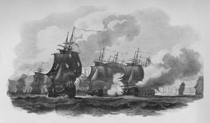 Gevecht bij Dominica, c1782