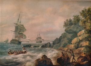 In het Bristol Kanaal, 1787
