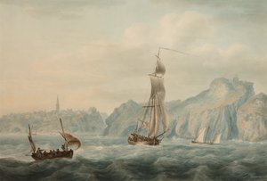 Haven van Tenby door Nicholas Pocock