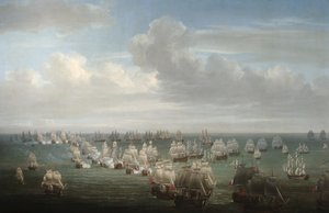 De slag bij Trafalgar