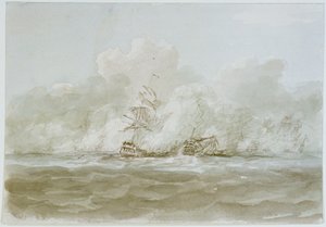 De Slag van de Glorieuze Eerste Juni door Nicholas Pocock