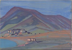 Albumblad, 1932 door Nicholas Roerich