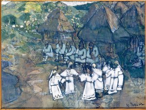 Danskring door Nicholas Roerich