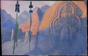 Chenrezi door Nicholas Roerich