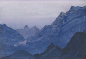 Himalaya door Nicholas Roerich