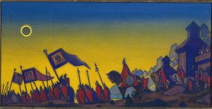 De campagne van Igor door Nicholas Roerich