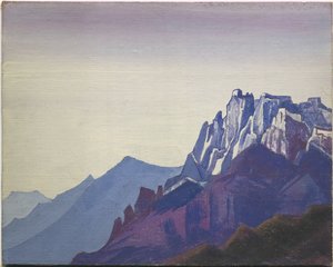 Ladakh, 1929 door Nicholas Roerich