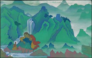 Padma Sambhava, serie Banieren van het Oosten, 1924