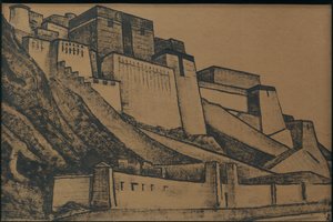 De Heiligen, "Tibetaanse Pad" serie, 1924 door Nicholas Roerich