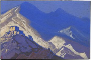 Tibet, 1940 door Nicholas Roerich