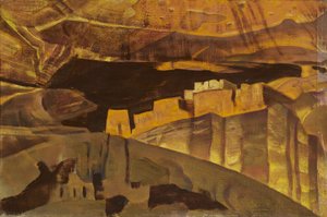Witte Huis ruïnes in Canyon De Chelly