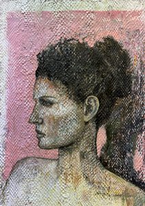 Veneta, 2019-23 (slangenleer op karton)