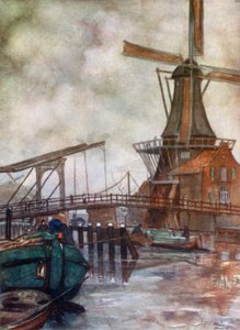 Molen de Adrian, Haarlem door Nico Jungman