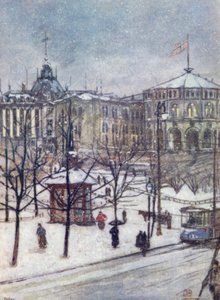 Noorwegen: Het Parlement (Storthing), Christiania