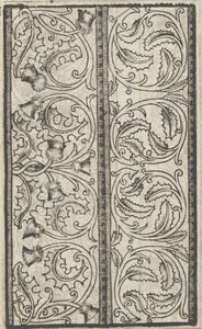 Esemplario di lavori, pagina 4 recto, augustus 1529 door Nicolò Zoppino