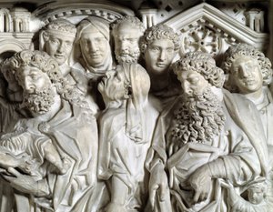Presentatie van Jezus in de tempel (Detail) Preekstoel gemaakt door Nicola Pisano (1260)