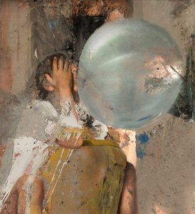 Bubbel VI (Zittend Meisje), 2020