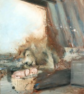 Leeuw met kind, 2015