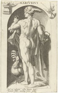 Mercurius door Nicolaas Braeu