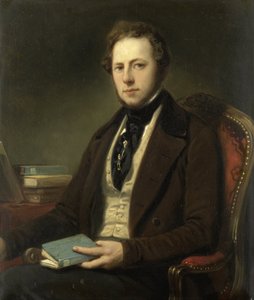 Portret van een man, mogelijk Petrus Augustus de Genestet