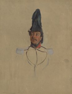 Portretstudie van kapitein T.S. Nabal