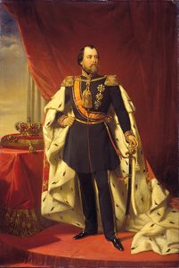 Willem III 1817-1890, Koning der Nederlanden, 1856