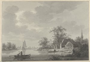 Het dorp Capelle aan de IJssel