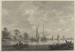 Tull aan de Rivier Waal