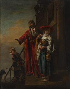 Abraham stuurt Hagar en Ismaël weg, 1653