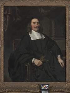 Portret van een heer door Nicolaes Maes