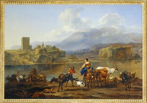 De bac ... door Nicolaes Pietersz. Berchem