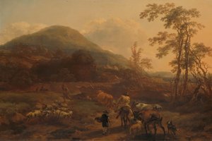 De Drie Dreven door Nicolaes Pietersz Berchem