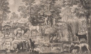Adam en Eva in het Paradijs, 1631