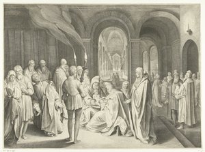 Besnijdenis van Christus door Nicolaes de Bruyn