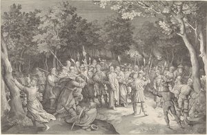Judaskus en arrestatie van Christus