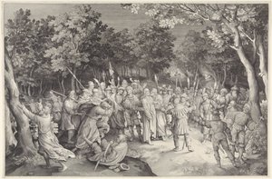 Judaskus en arrestatie van Christus