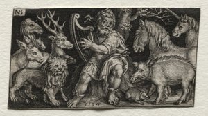 Orpheus die de Dieren Betoverd, 1594