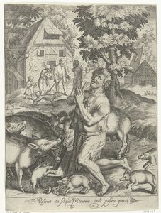 Verloren zoon als varkenshoeder (serie titel: Verhaal van de verloren zoon)