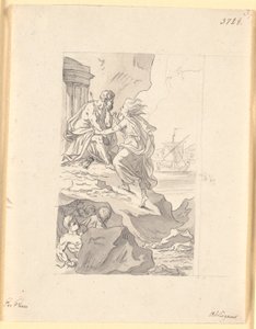 Nijd bij Aeolus. "Peder Paars". 1e boek 1e zang door Nicolai Abildgaard