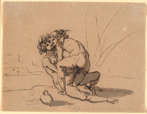 Hylas Gecaressed door de Nimf