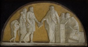 De Oprichting van de Brandverzekering van Kopenhagen door Nicolai Abildgaard
